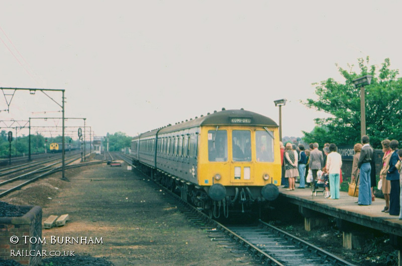 Class 116 DMU at Romford