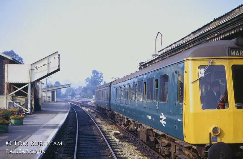 Class 116 DMU at Bourne End