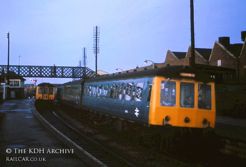 Class 116 DMU at Langley Green