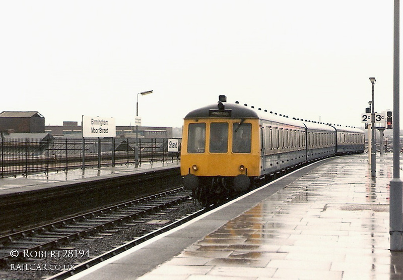 Class 116 DMU at Birmingham Moor Street