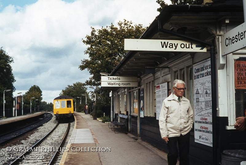 Class 116 DMU at Chester Road