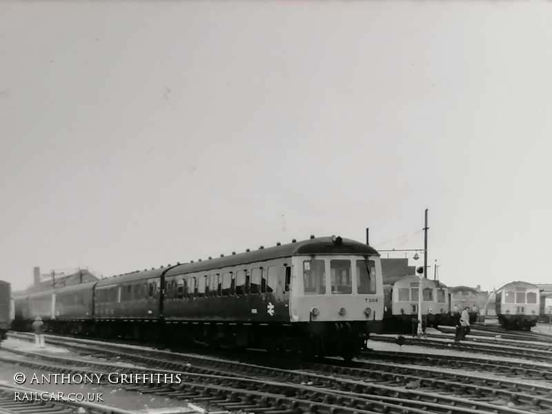 Class 116 DMU at Chester depot