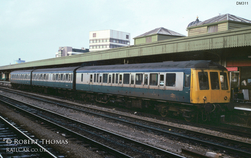 Class 116 DMU at Cardiff Central