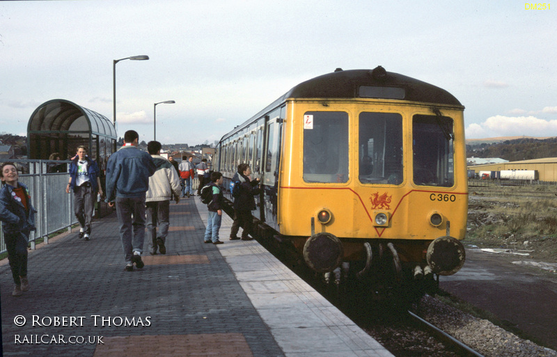 Class 116 DMU at Aberdare