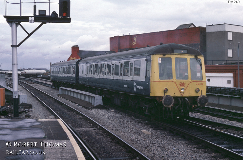 Class 116 DMU at Cardiff Central