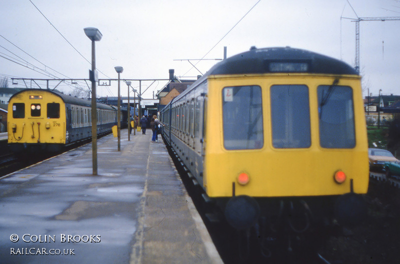 Class 116 DMU at Wickford