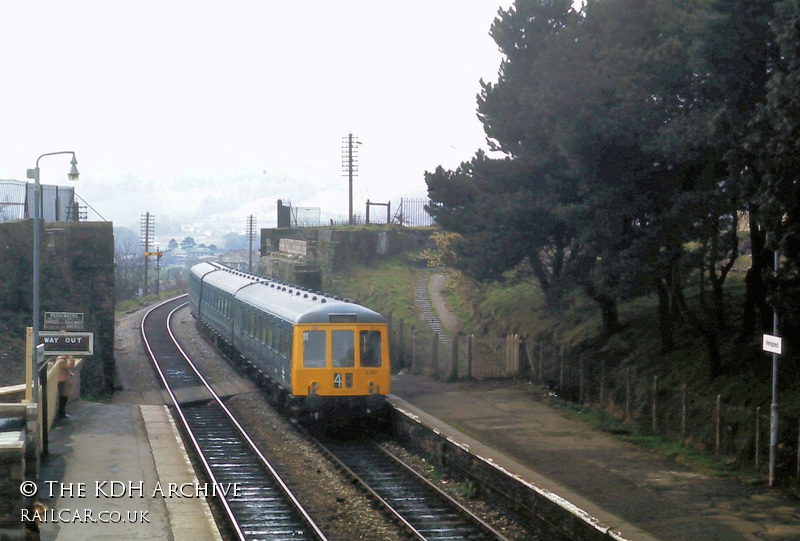 Class 116 DMU at Hengoed