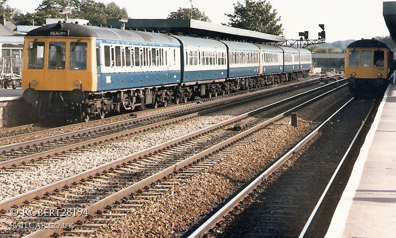 Class 116 DMU at Oxford