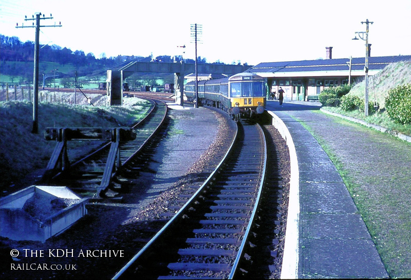 Class 116 DMU at Seaton Junction