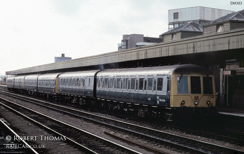 Class 116 DMU at Cardiff Central