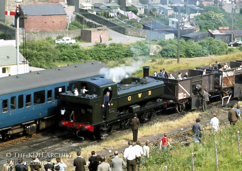 Class 116 DMU at Maesteg Llynfi Junction