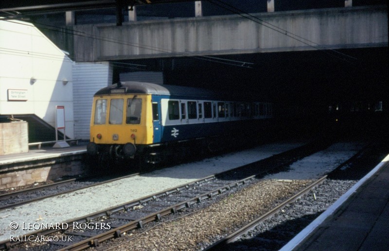 Class 116 DMU at Birmingham New St