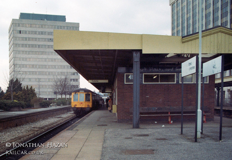 Class 116 DMU at Cardiff Queen Street