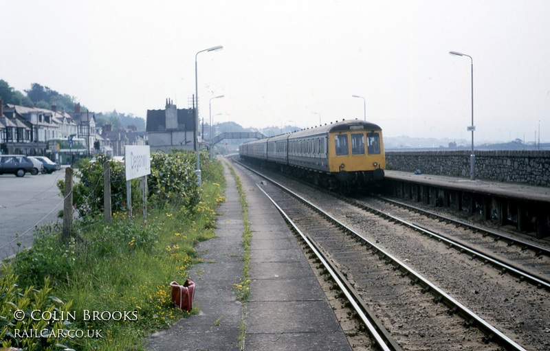 Class 116 DMU at Deganwy