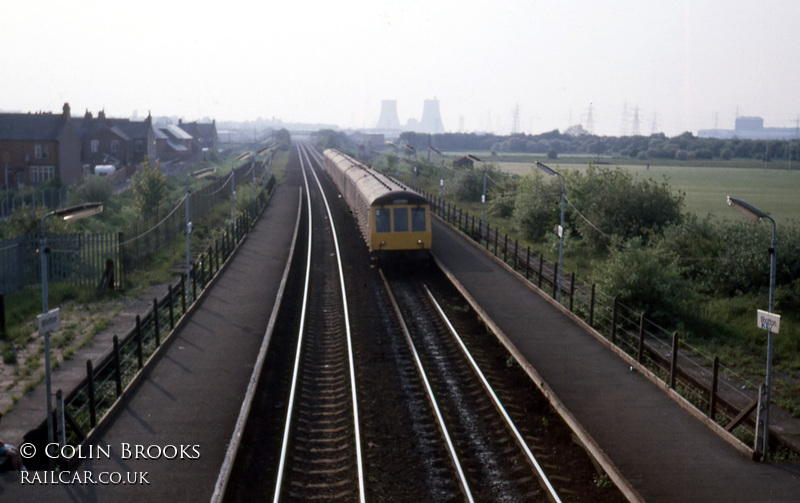 Class 116 DMU at Shotton