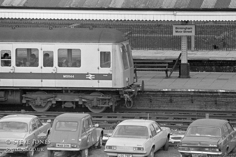 Class 116 DMU at Birmingham Moor Street