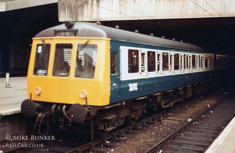 Class 116 DMU at Birmingham New Street