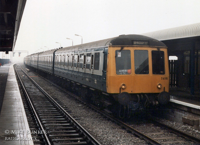 Class 116 DMU at Birmingham Moor Street