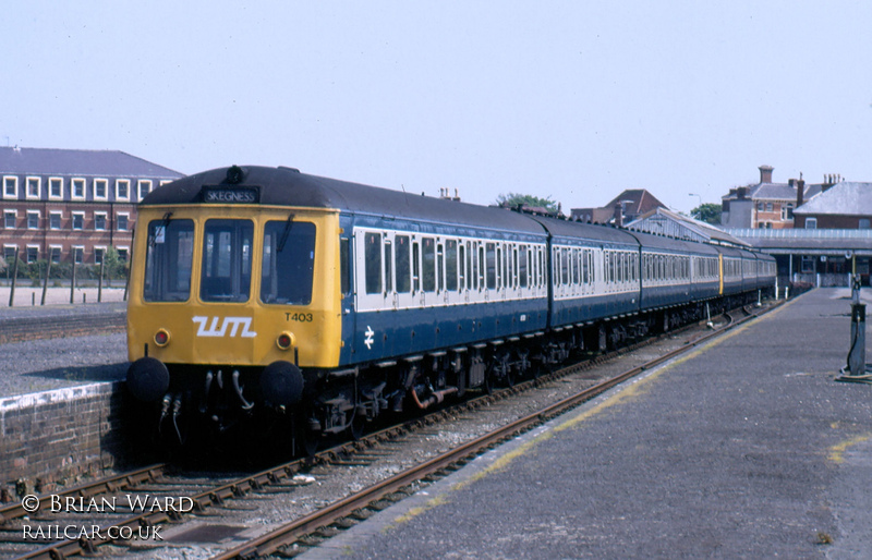 Class 116 DMU at Skegness