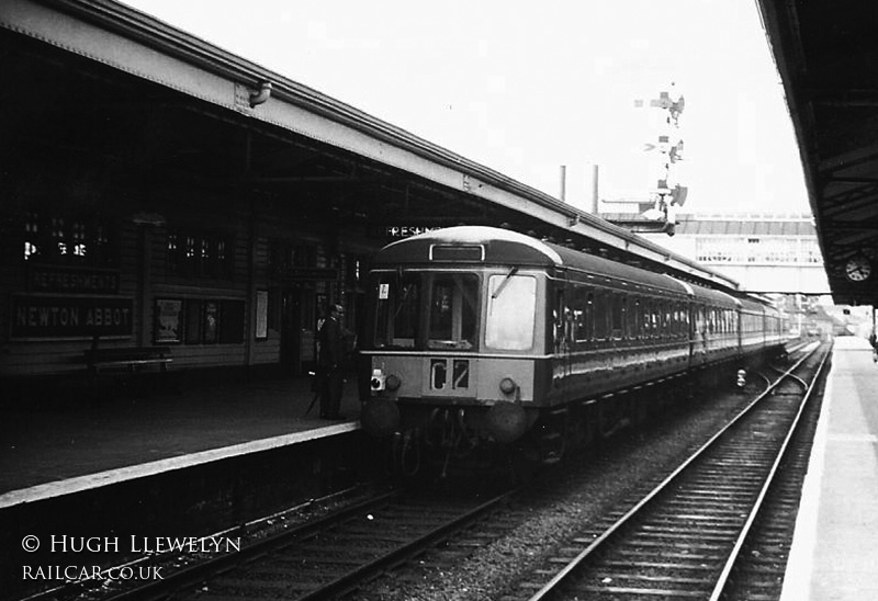 Class 116 DMU at Newton Abbot