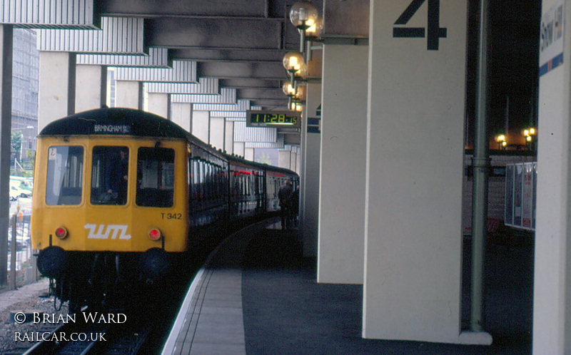 Class 116 DMU at Birmingham Snow Hill