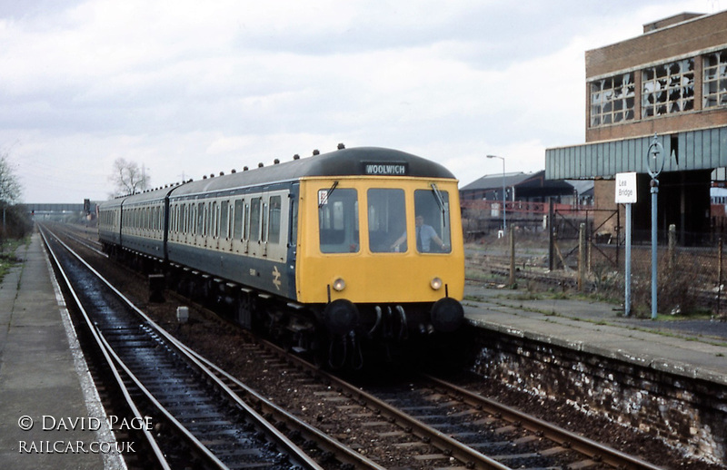 Class 116 DMU at Lea Bridge