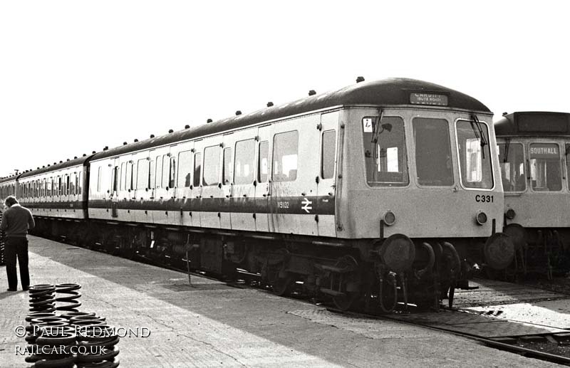 Class 116 DMU at Swindon Works