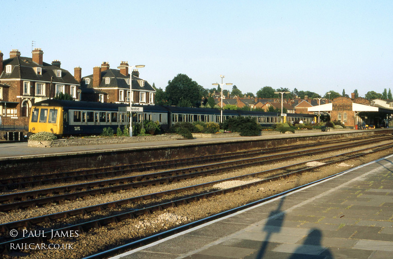 Class 116 DMU at Hereford