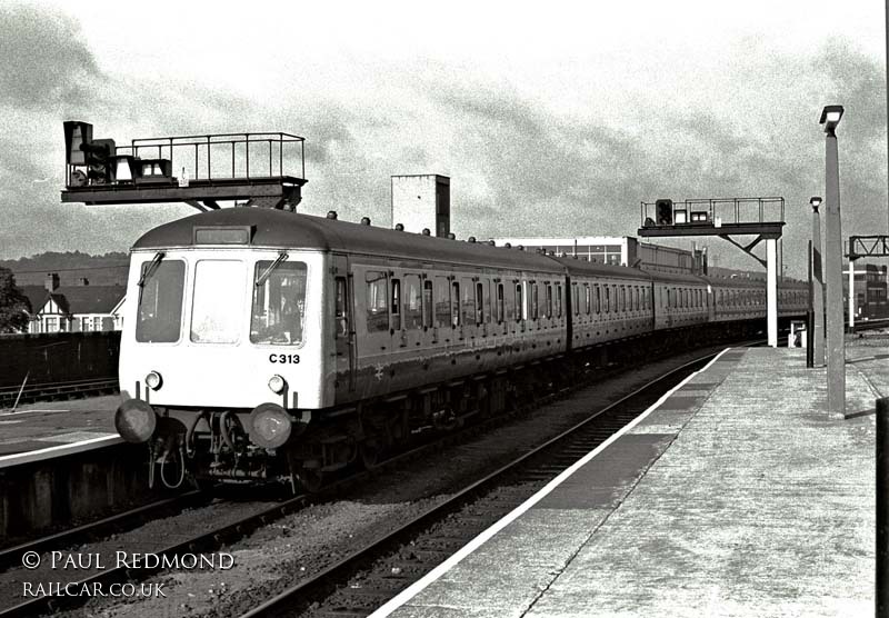 Class 116 DMU at Cardiff