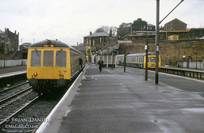 Class 116 DMU at Springburn