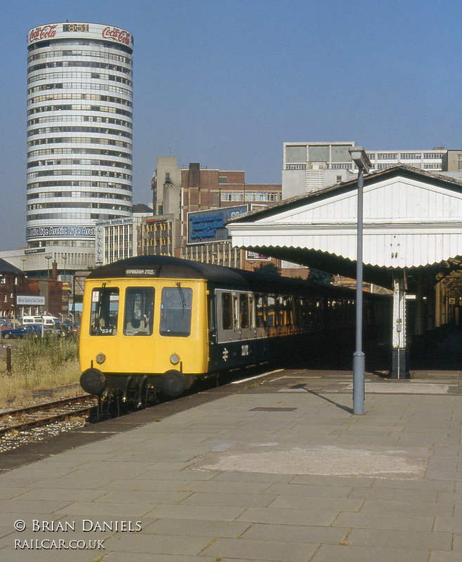 Class 116 DMU at Birmingham Moor Street