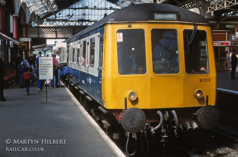 Class 116 DMU at Preston