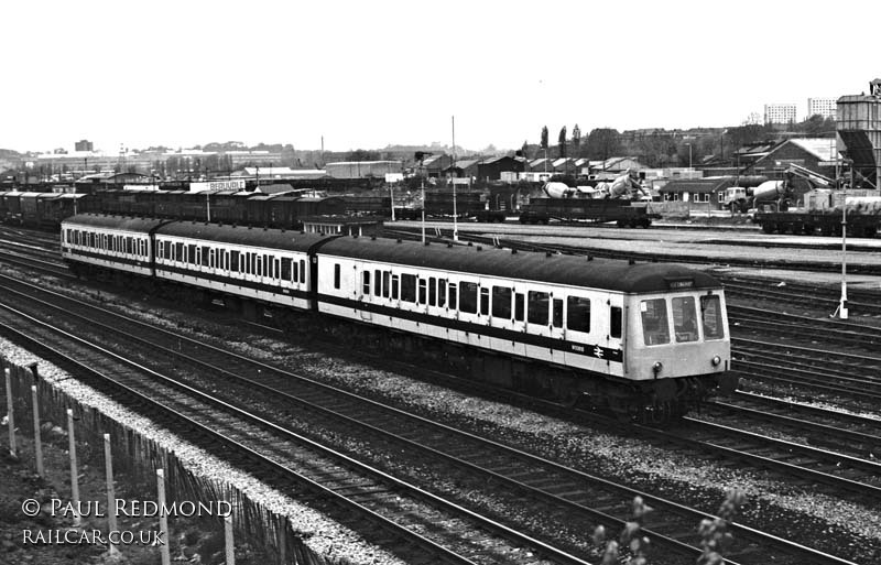 Class 116 DMU at Nottingham Goods Yard