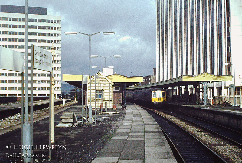 Class 116 DMU at Cardiff Queen Street