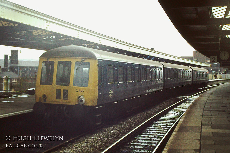 Class 116 DMU at Cardiff Queen Street