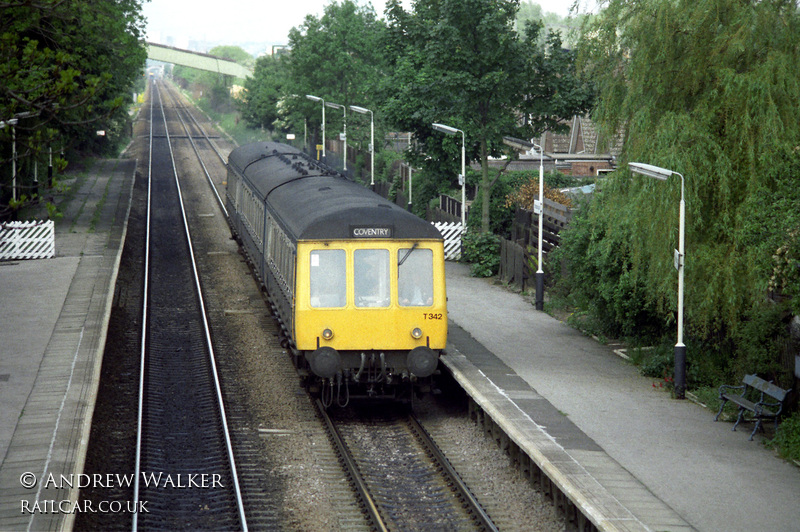 Class 116 DMU at Attenborough