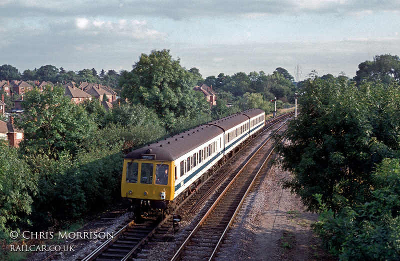 Class 116 DMU at Shirley