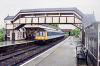 Class 117 DMU at Stratford-upon-Avon