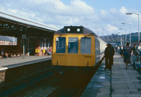 Class 117 DMU at Caerphilly