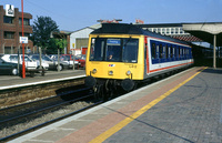 Class 117 DMU at Slough