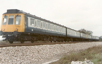 Class 117 DMU at Twyford West