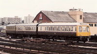 Class 117 DMU at Bristol Temple Meads