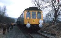 Class 117 DMU at Coed Ely