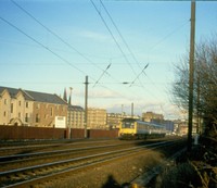 Class 117 DMU at Haymarket station