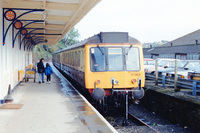 Class 117 DMU at Liskeard