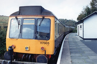 Class 117 DMU at Looe