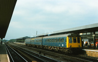 Class 117 DMU at Oxford