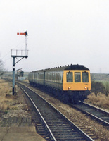 Class 117 DMU at Lichfield Trent Valley