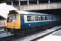 Class 117 DMU at Birmingham New Street