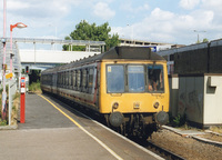 Class 117 DMU at Barking